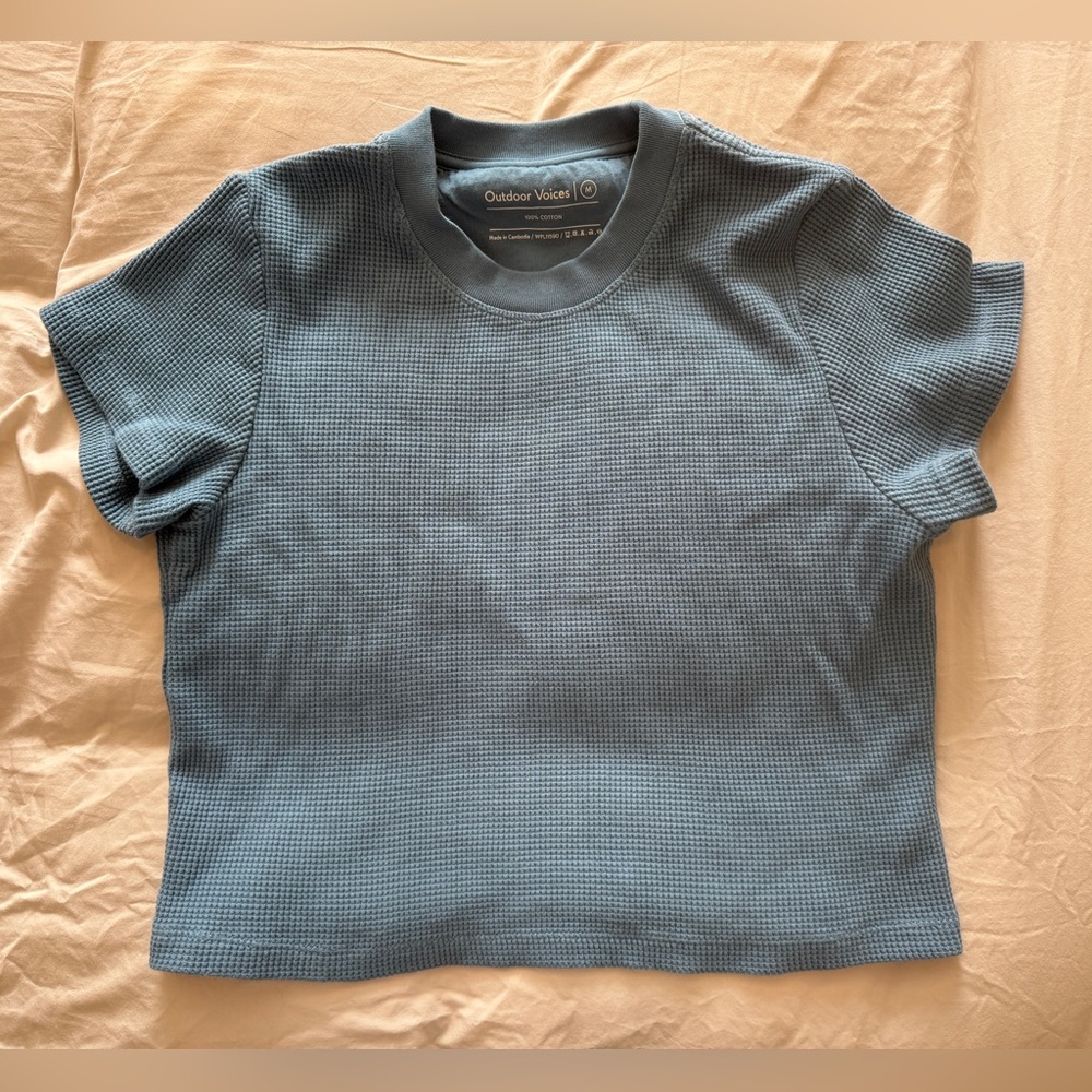 Outdoor Voices Waffle Baby Tee - Picture 2 of 4
